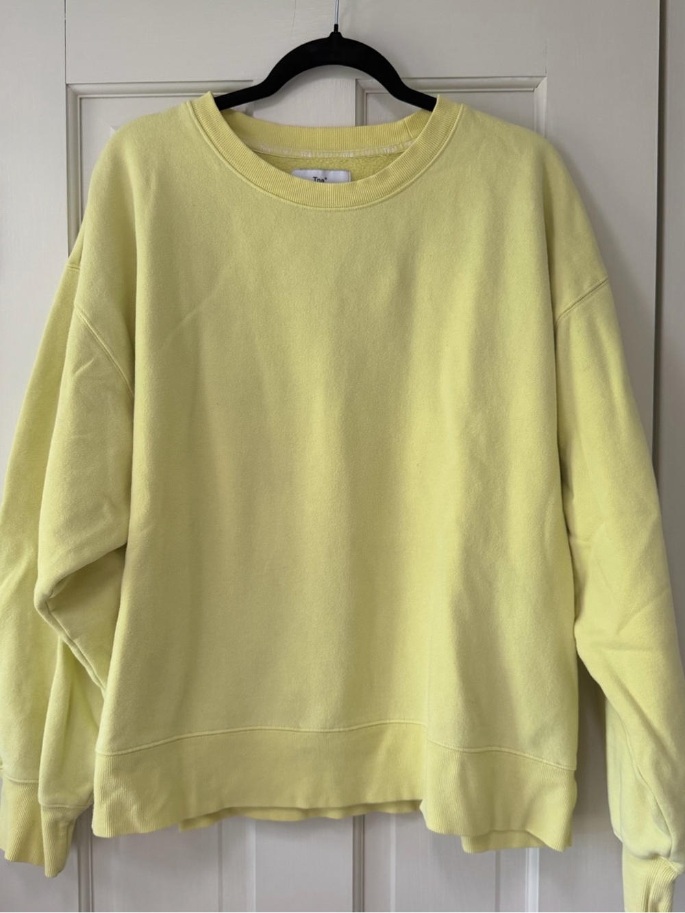 TNA Yellow Crewneck Sweatshirt